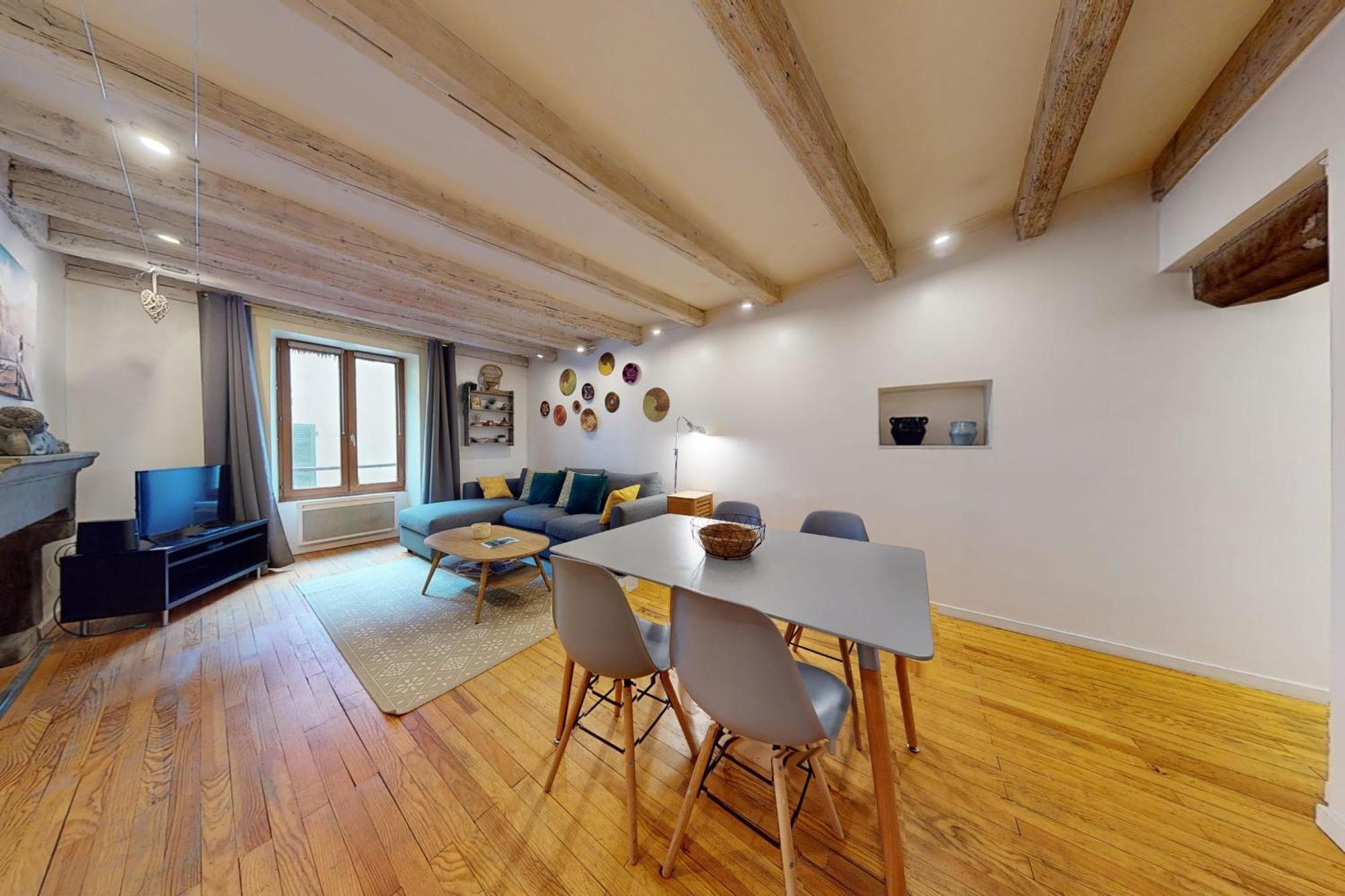 Le Cocon Rousseau - Pretty T2 In Old Town Appartement